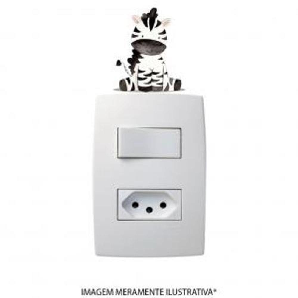 Adesivo De Interruptor Safari Zebra