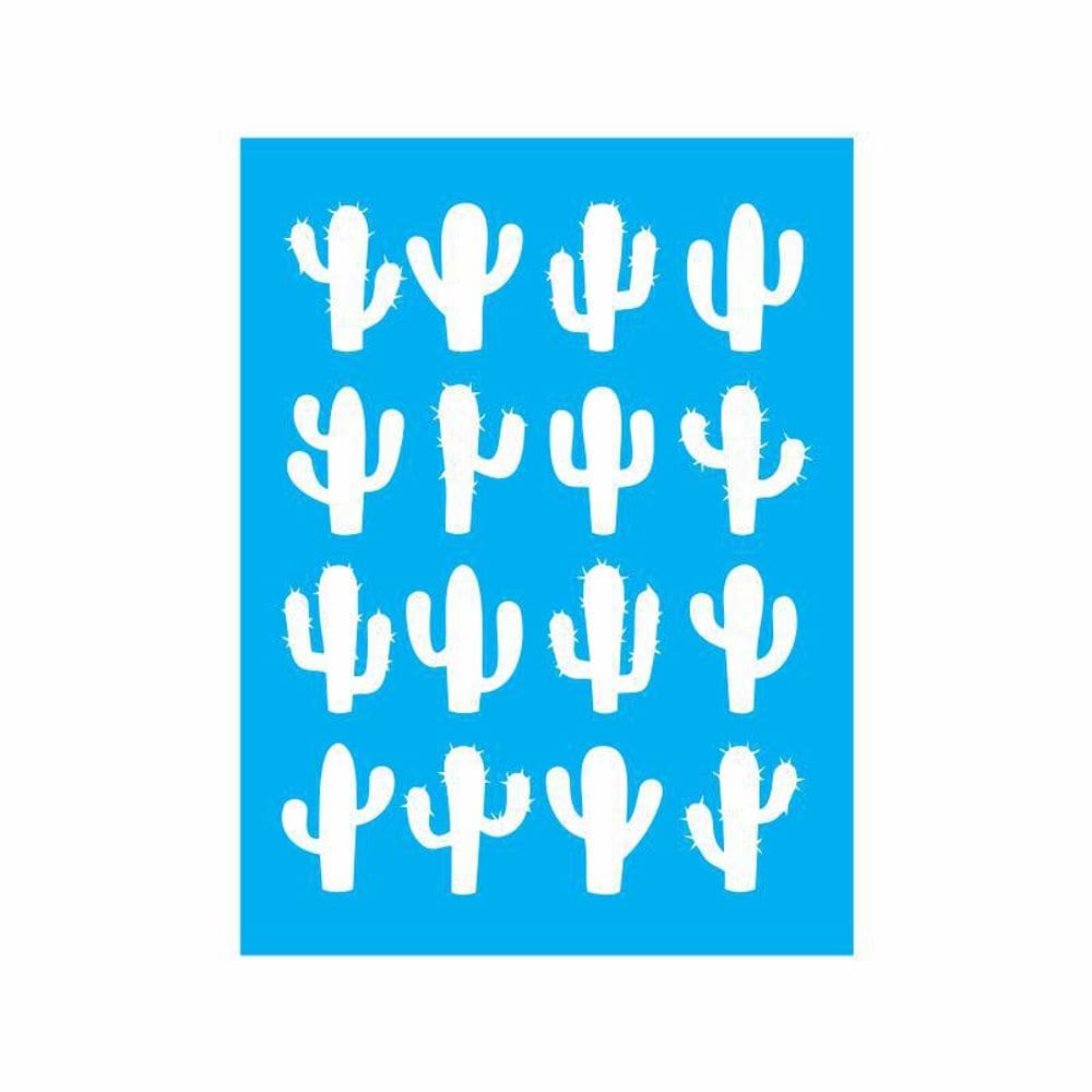 Stencil Tamako Cactus - 15X20Cm - Ref 8572