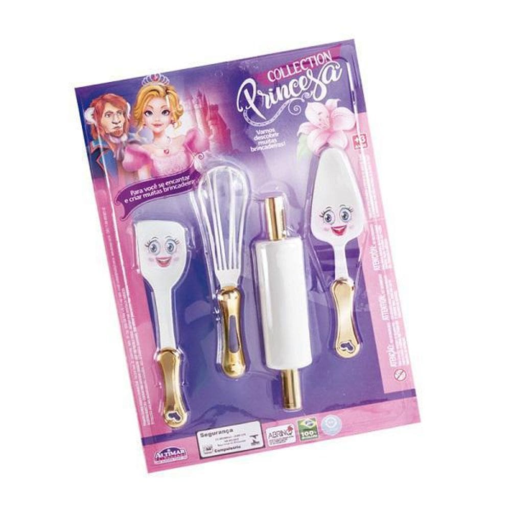 Confeitaria Da Princesa Kit Com 4 Peças