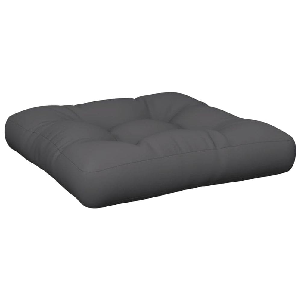 Almofada de paletes VidaXL Outdoor 60x60cm com enchimento de fibra oca