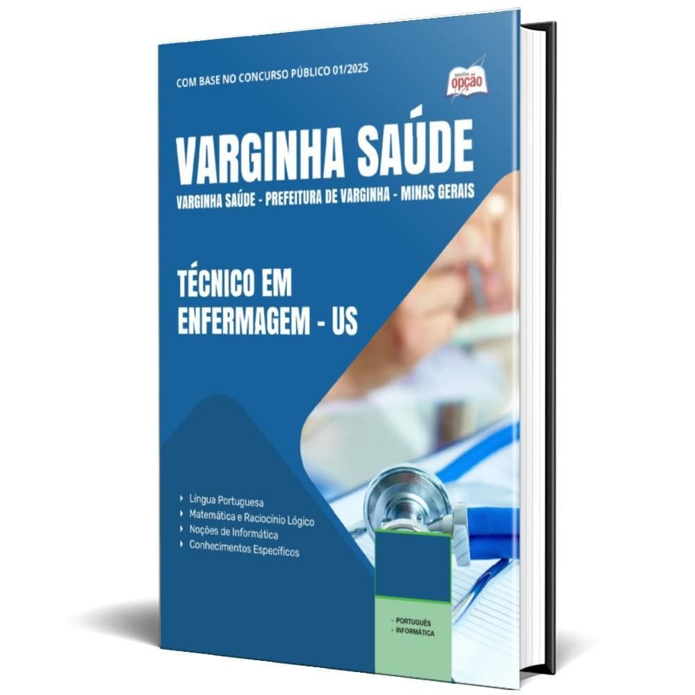 Apostila Prefeitura Varginha Mg 2025 Técnico Em Enfermagem