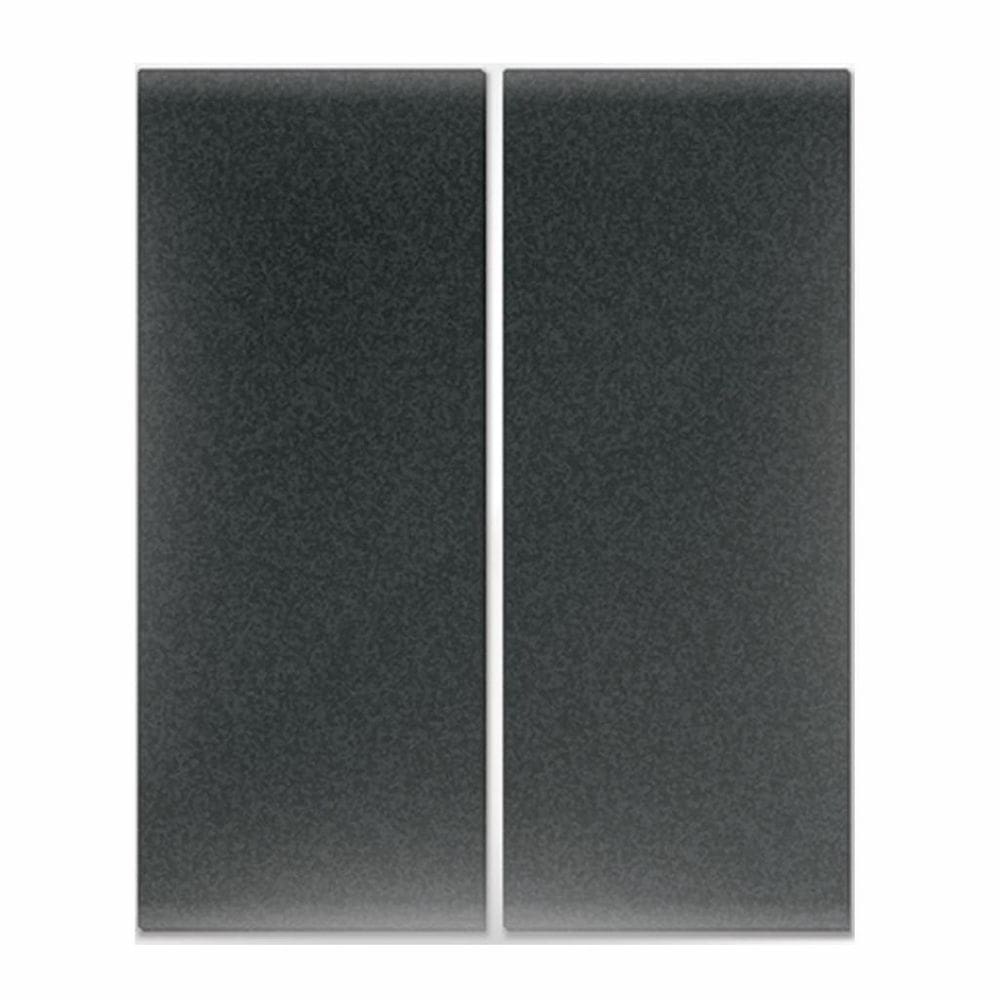 Feltro Adesivo Preto Retangular 127 X 51Mm Com 2 Peças Tekbo