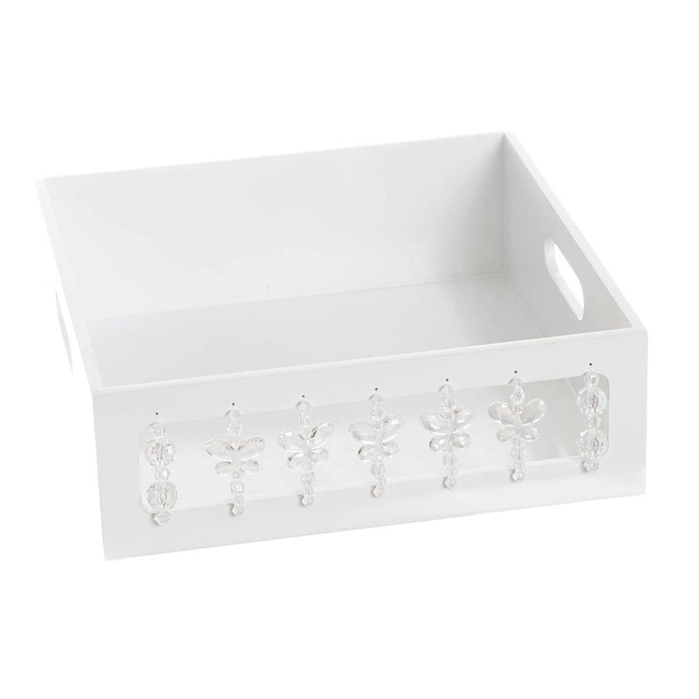 Bandeja Borboletas Transparentes Quarto Bebê Infantil