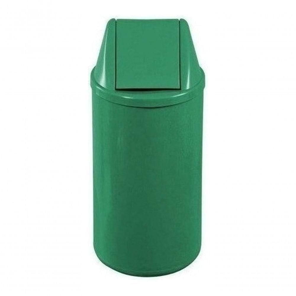 Cesto Com Tampa Vai-vem 50 Cm De Altura (capacidade: 22 L).