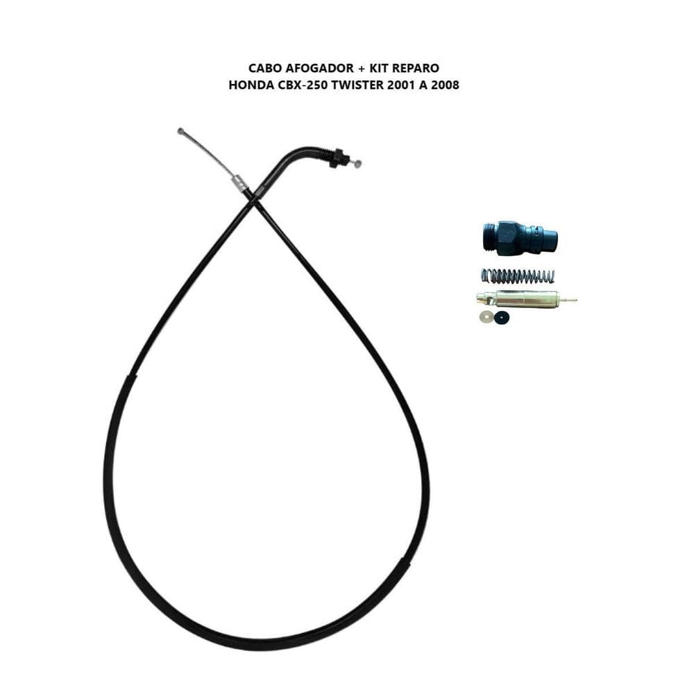 Cabo Afogador + Kit Reparo Cabo Cbx 250 Twister 2001 À 2008