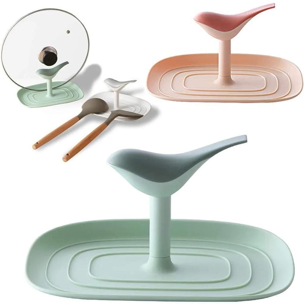 Descanso Plastico Talher Tampa Multiuso Colors 19X14X10Cm