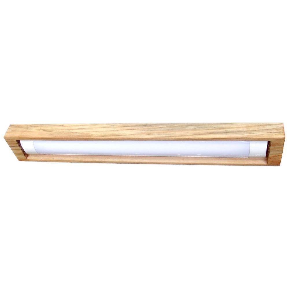 Luminária Lustre Pendente Rústico Madeira Led Lustre 20W