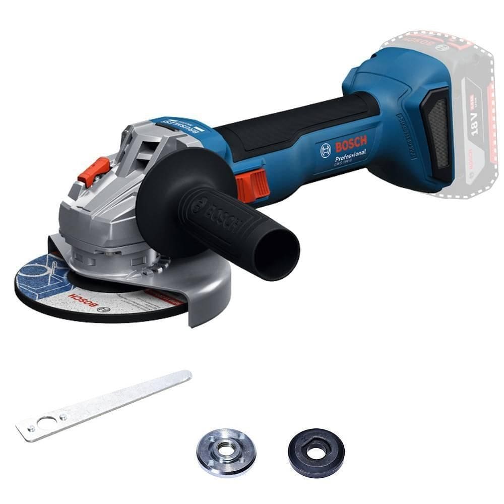 Esmerilhadeira 4.1/2 - 5Pol 18V Sem Bateria Gws 18V-8 Bosch