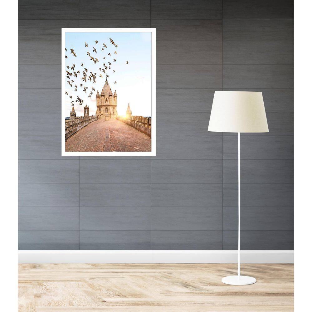 Quadro Decorativo Hungria Pássaros - 70X50Cm