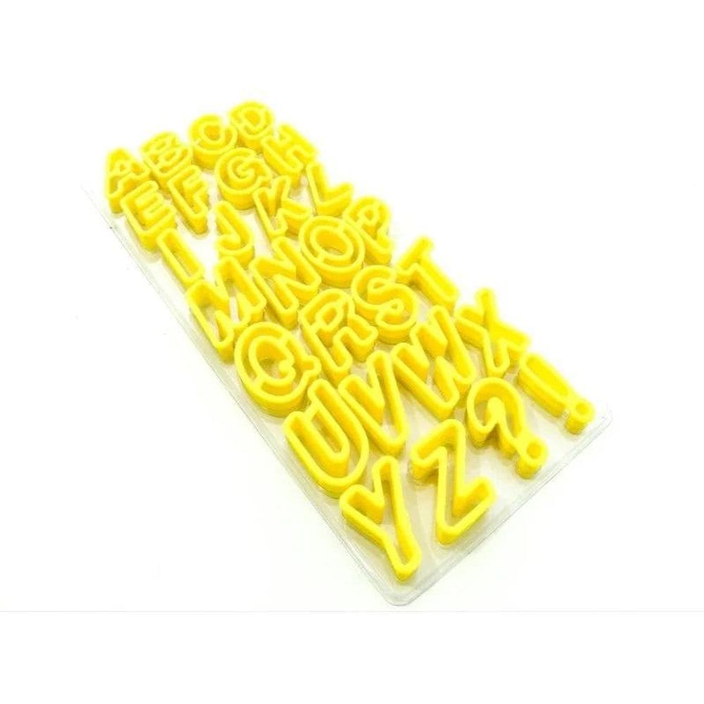 Cortador Alfabeto 28 Peças Doupan