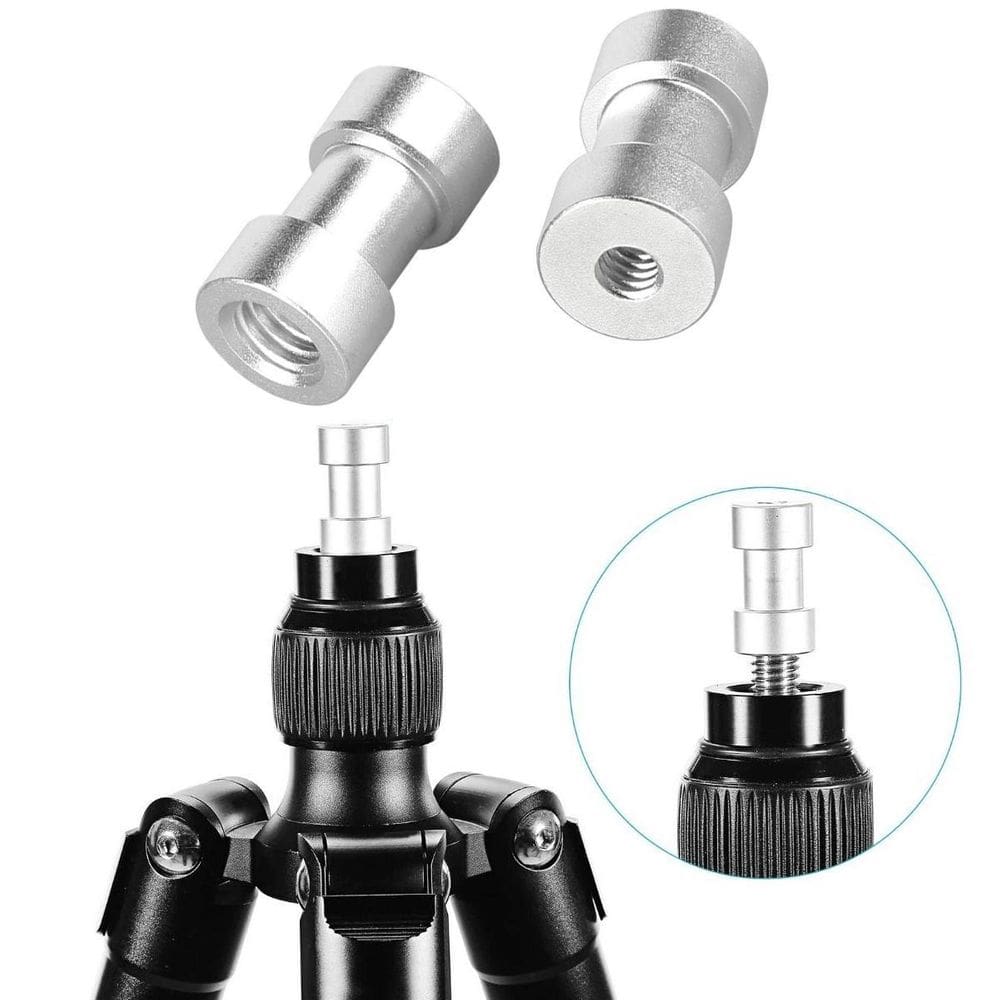 Adaptador Spigot Flh-07 Rosca 1/4 E 3/8 Suportes Estúdio E