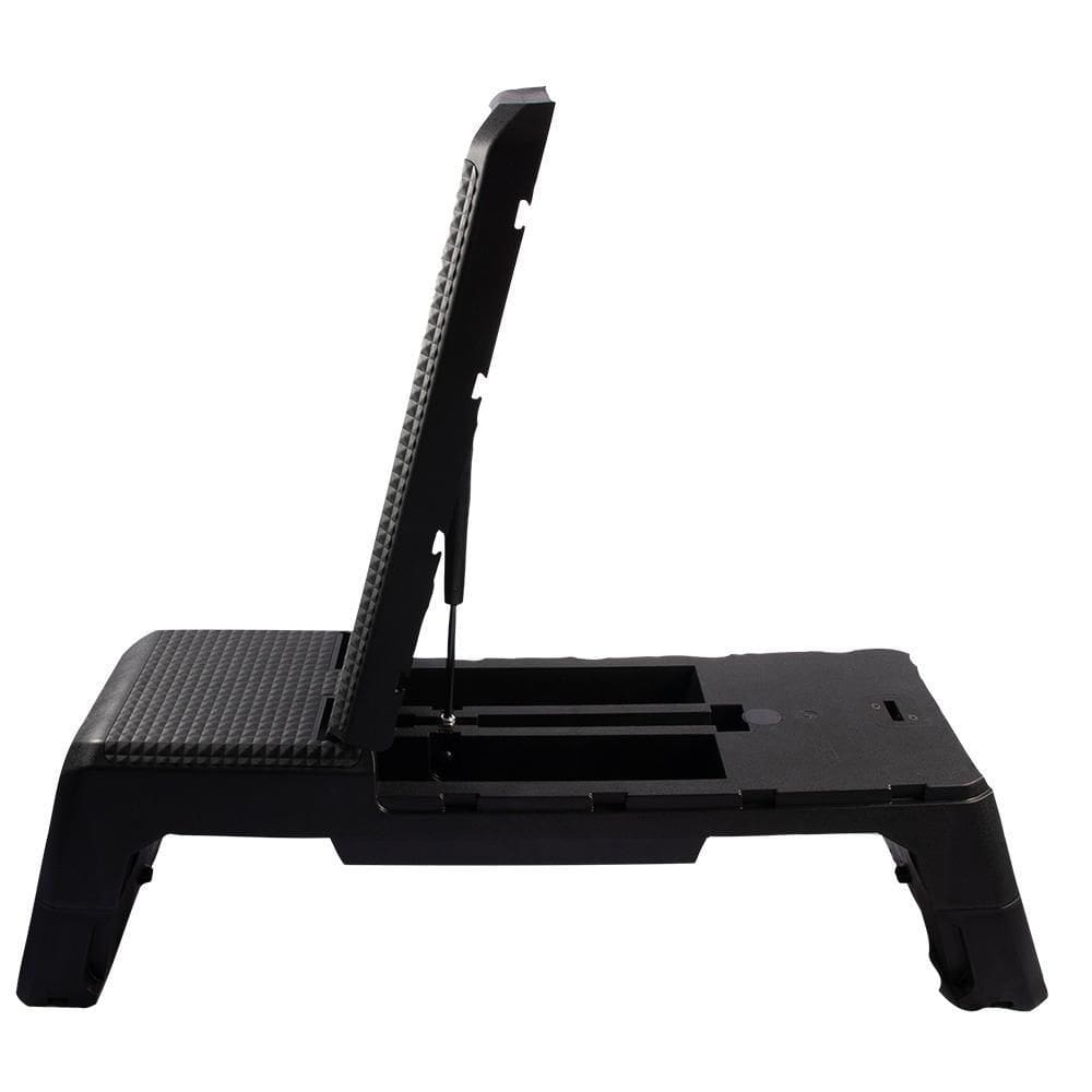 Banco Step Ajustável Academia Ahead Sports Preto