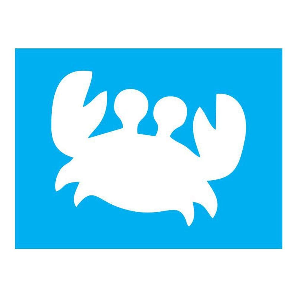 Stencil Tamako Caranguejo - 15X20Cm - Ref A3057