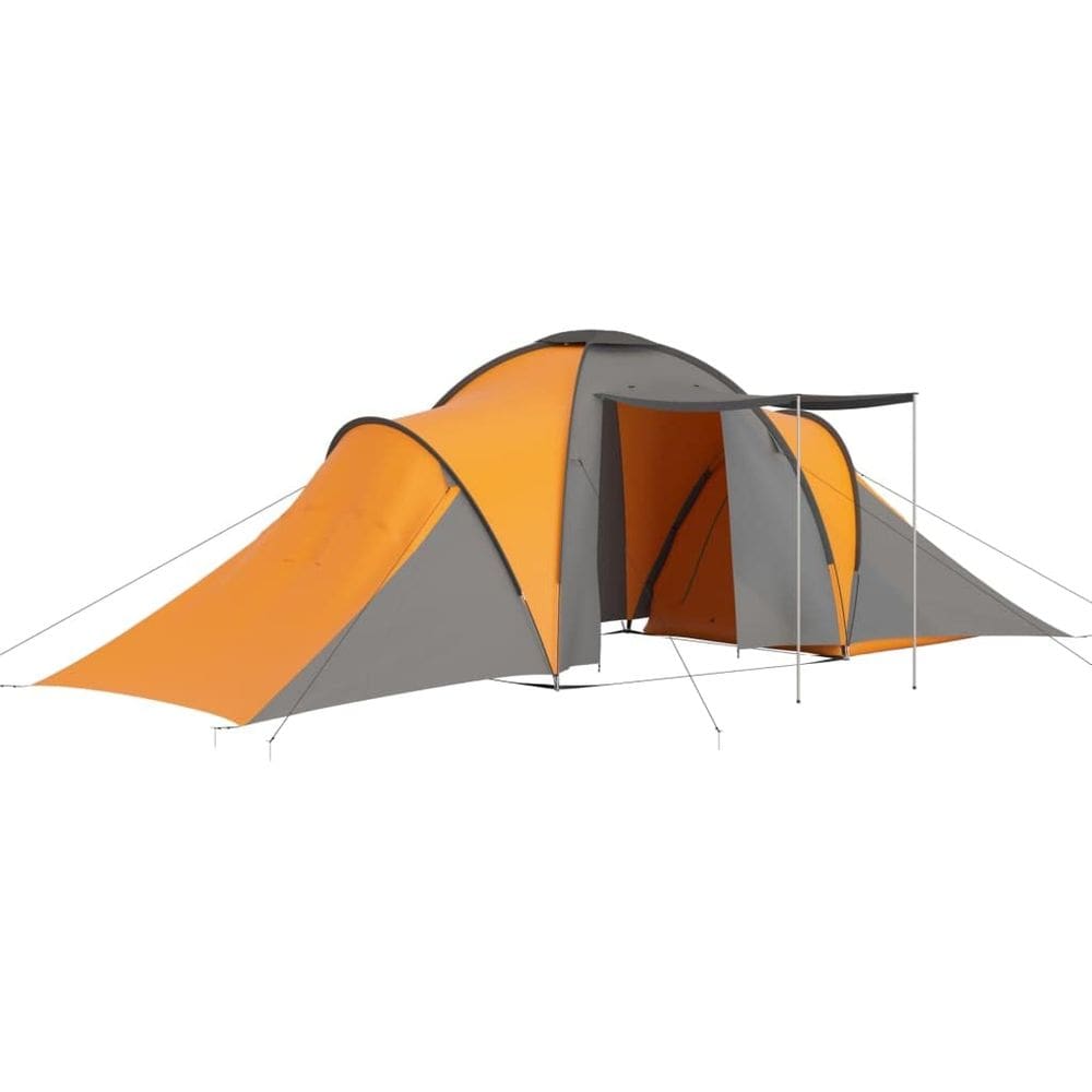 Tenda de acampamento vidaXL, grande capacidade para 6 pessoas, resistente à água