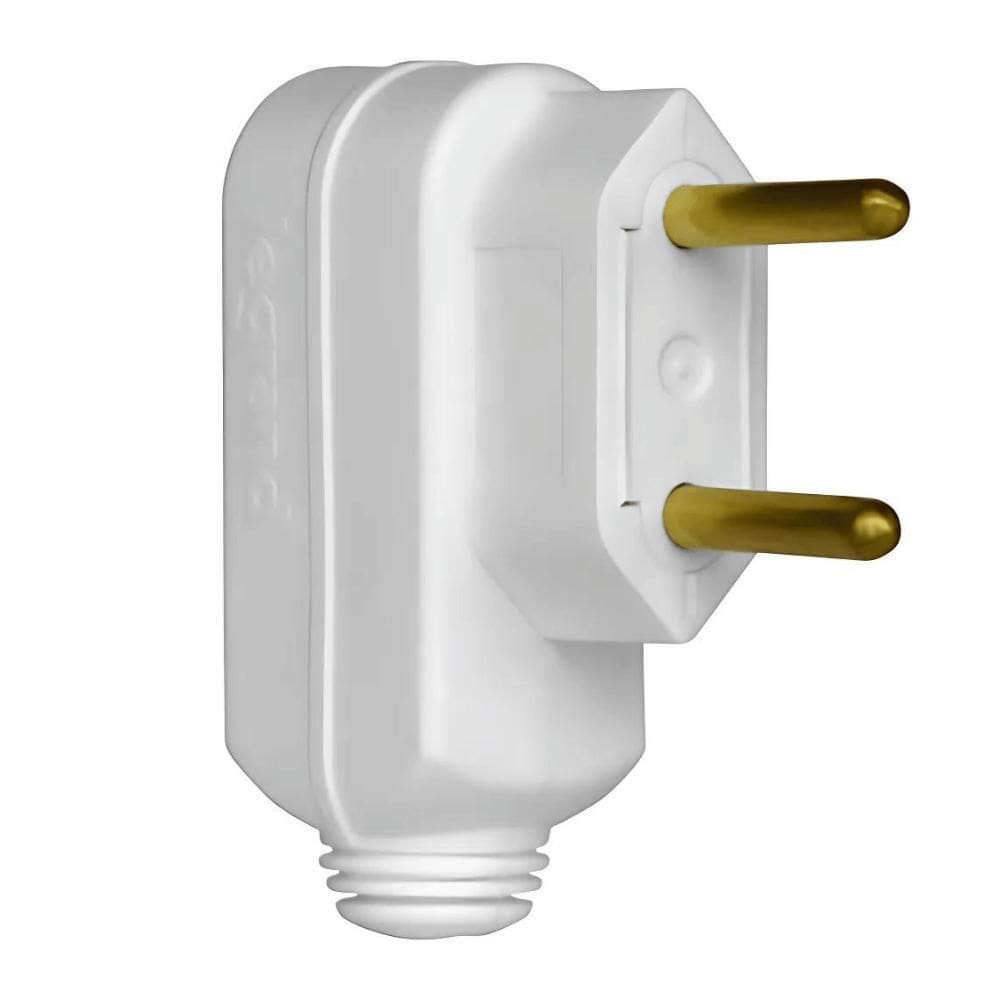 Plugue Daneva 2P 10A Branco