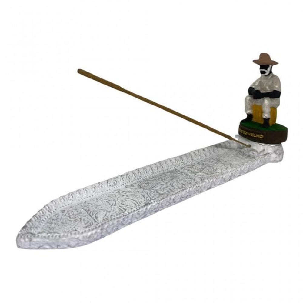 Incensário Régua Orixá Em Resina 24 Cm - Escolha A Cor