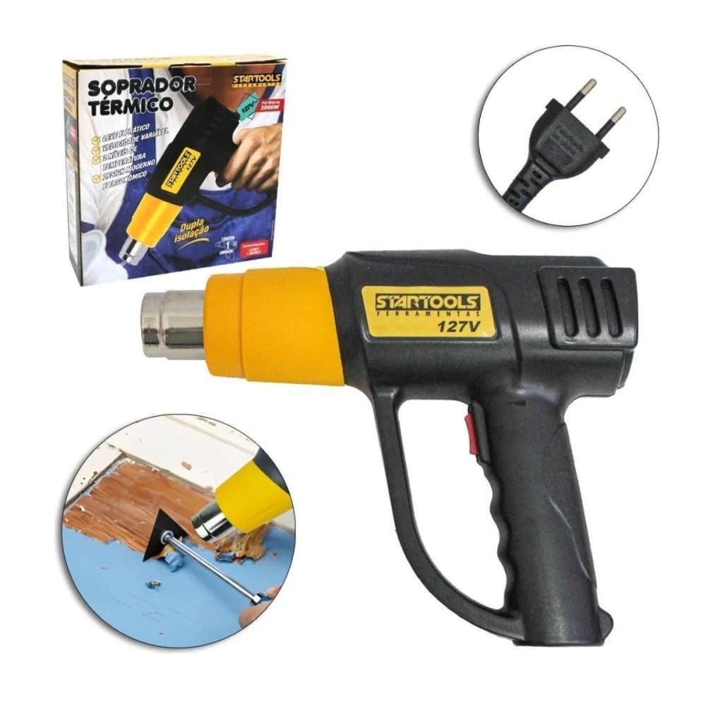 Soprador Térmico Com Bico Removível 2000W - 127V