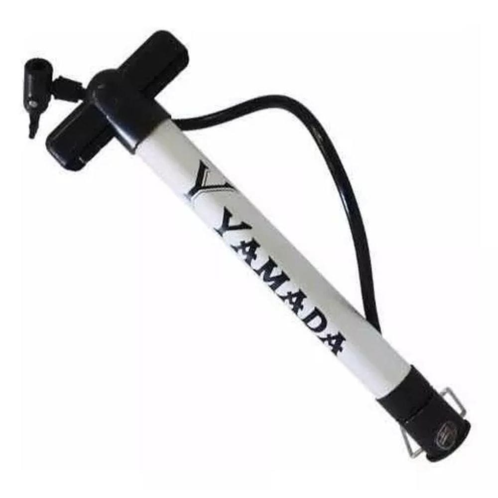 Bomba De Ar Para Pneu Bicicleta 30Cm Yamada Oficina - Cinza