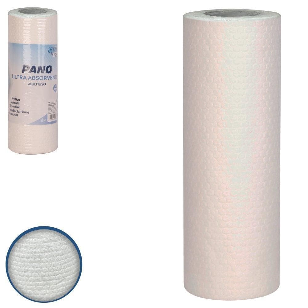 Rolo De Pano Ultra Absorvente Multiuso 50 Folhas