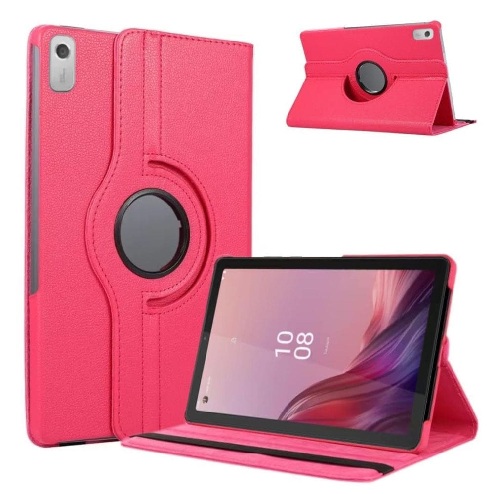 Capa Couro Suporte Giratório Para Tablet Lenovo M9  Tb310Xu