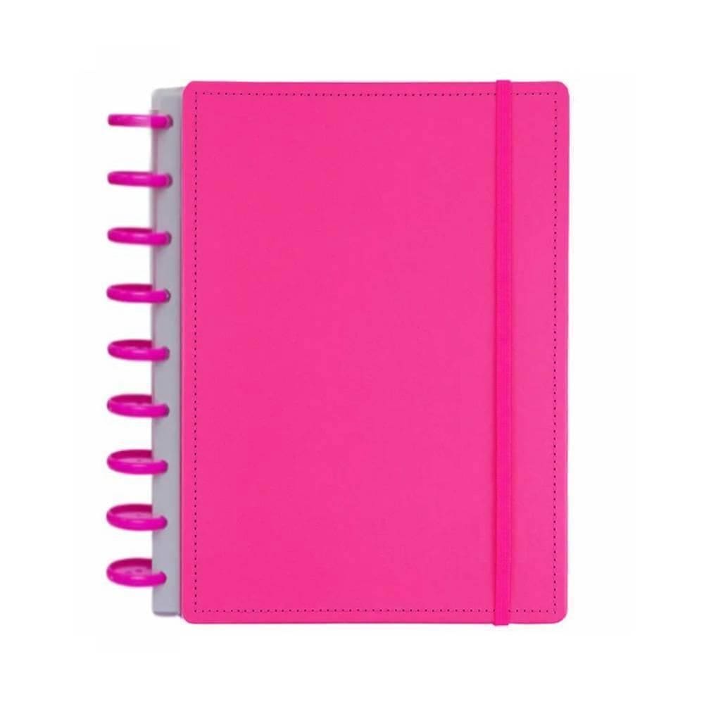 Caderno Disko Pink M 190X255Mm 80Fls Dk22C218