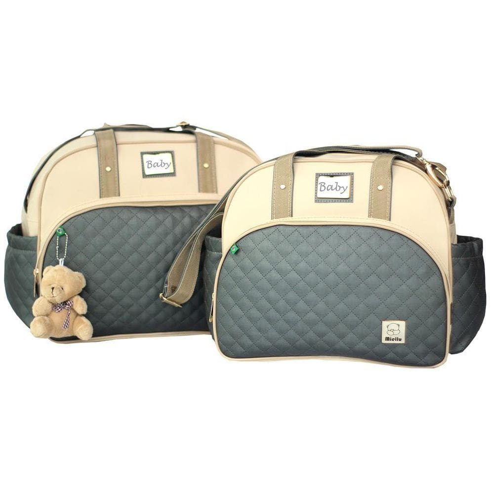 Kit Bolsas Bebe Maternidade Elegance Enxoval Miellu Bolsas