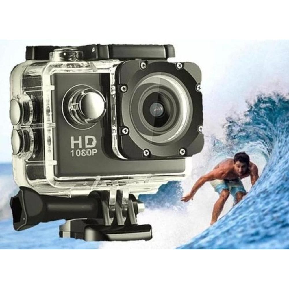 Câmera Full Hd Go Cam Ultra Pro A Prova D`Água