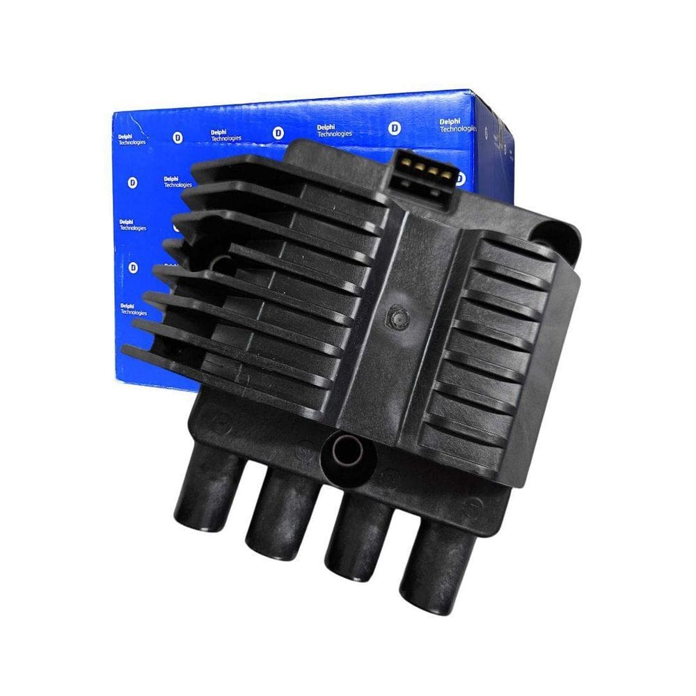 Bobina Ignição Para Corsa 1.0 8V 2002 A 2011 Delphi