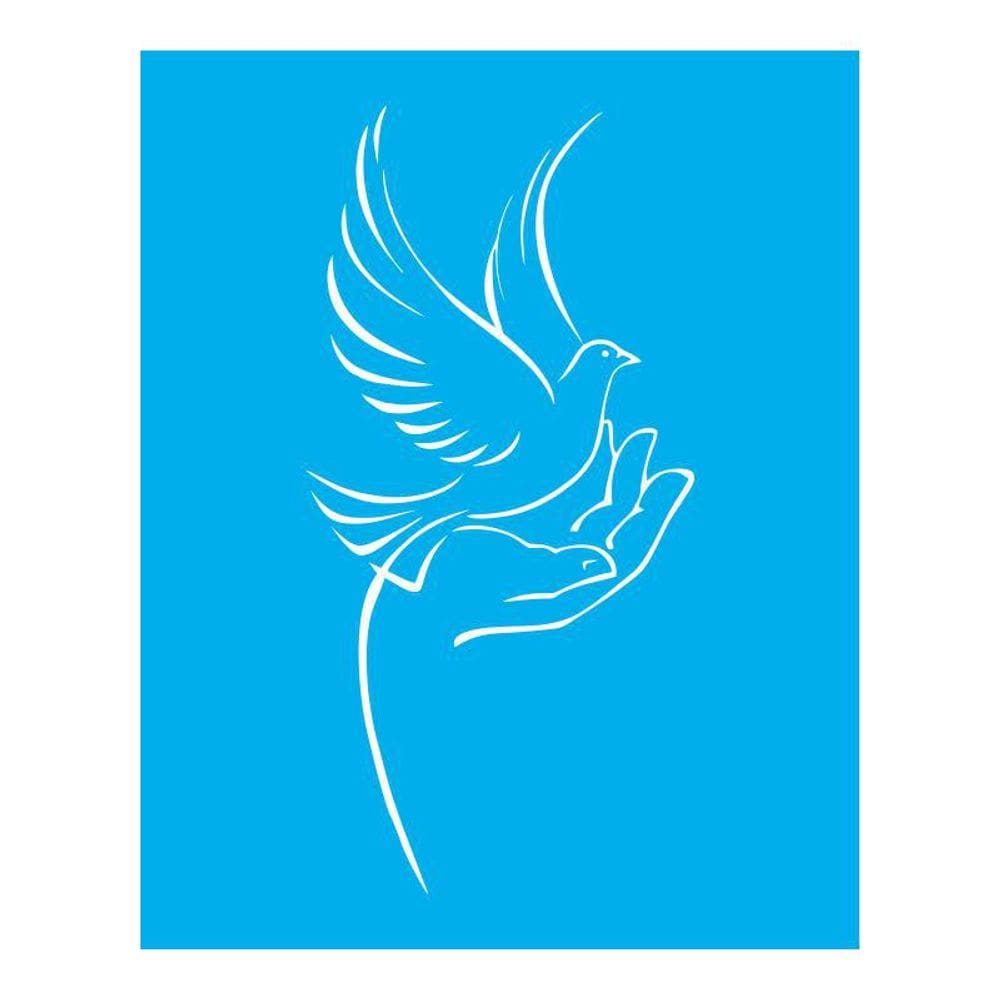 Stencil Tamako Pomba - 20X25Cm - Ref 9362