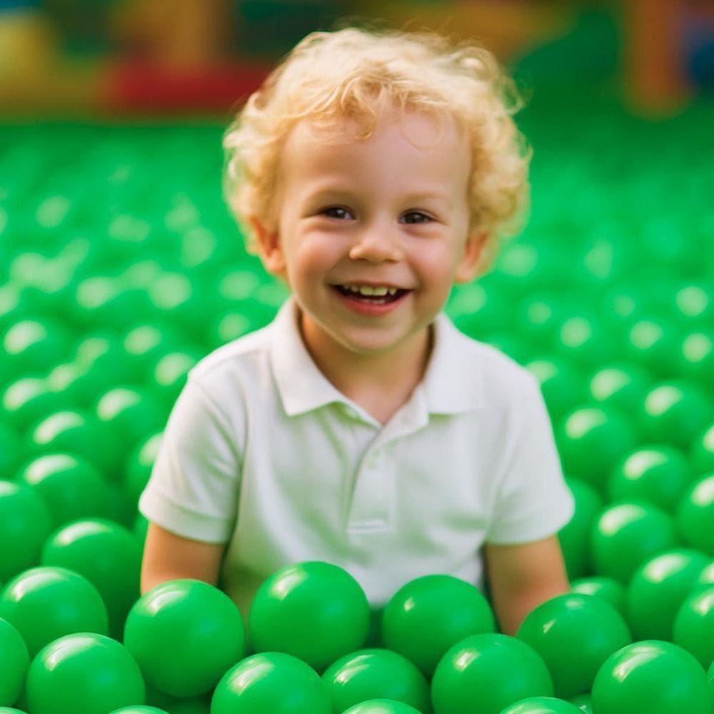 50 Bolinhas De Piscina Verdes Que Não Amassam