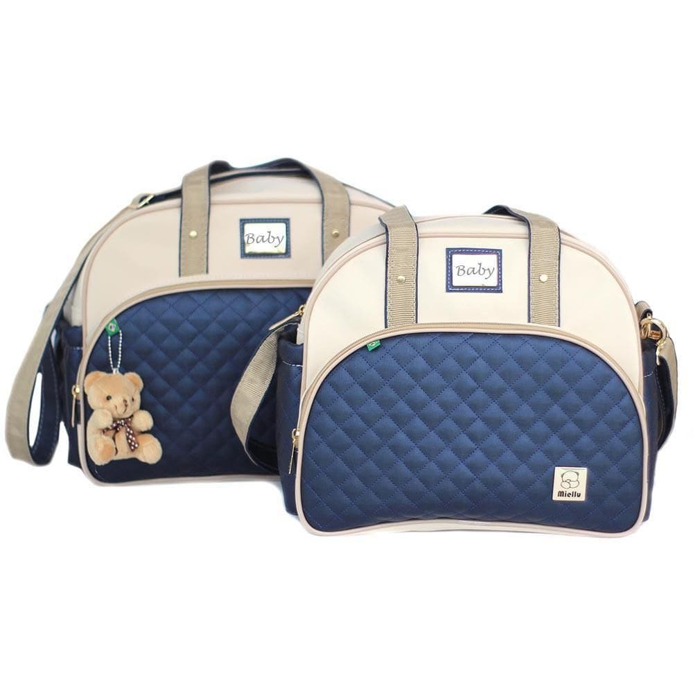 Kit Bolsas Bebe Maternidade Elegance Enxoval Miellu Bolsas