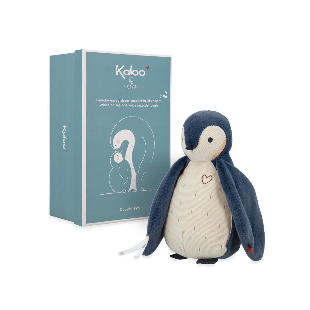 Pinguim De Pelúcia Com A Voz Da Mamãe Azul Kaloo