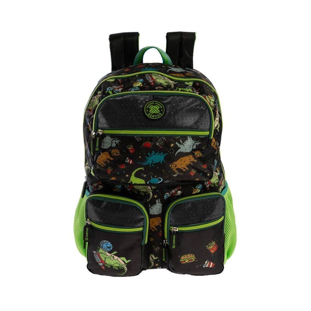 Mochila De Costa Petit Dino Juvenil Escolar Xeryus