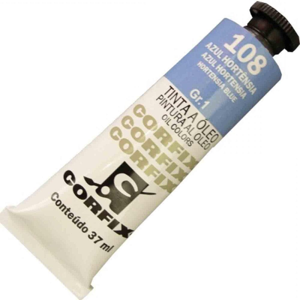 Tinta A Oleo Corfix G1 108 Azul Hortensia 37Ml