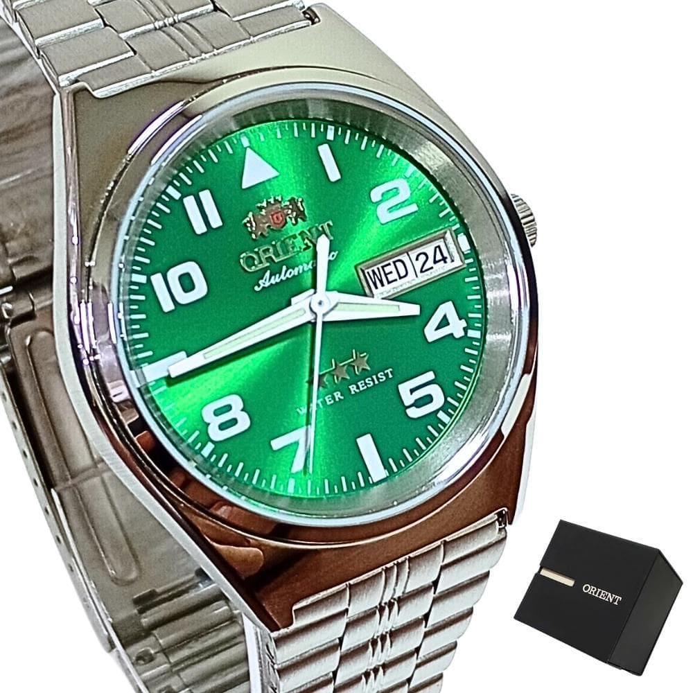Relógio Orient Masculino Automático Três Estrelas 469Ss083Nh