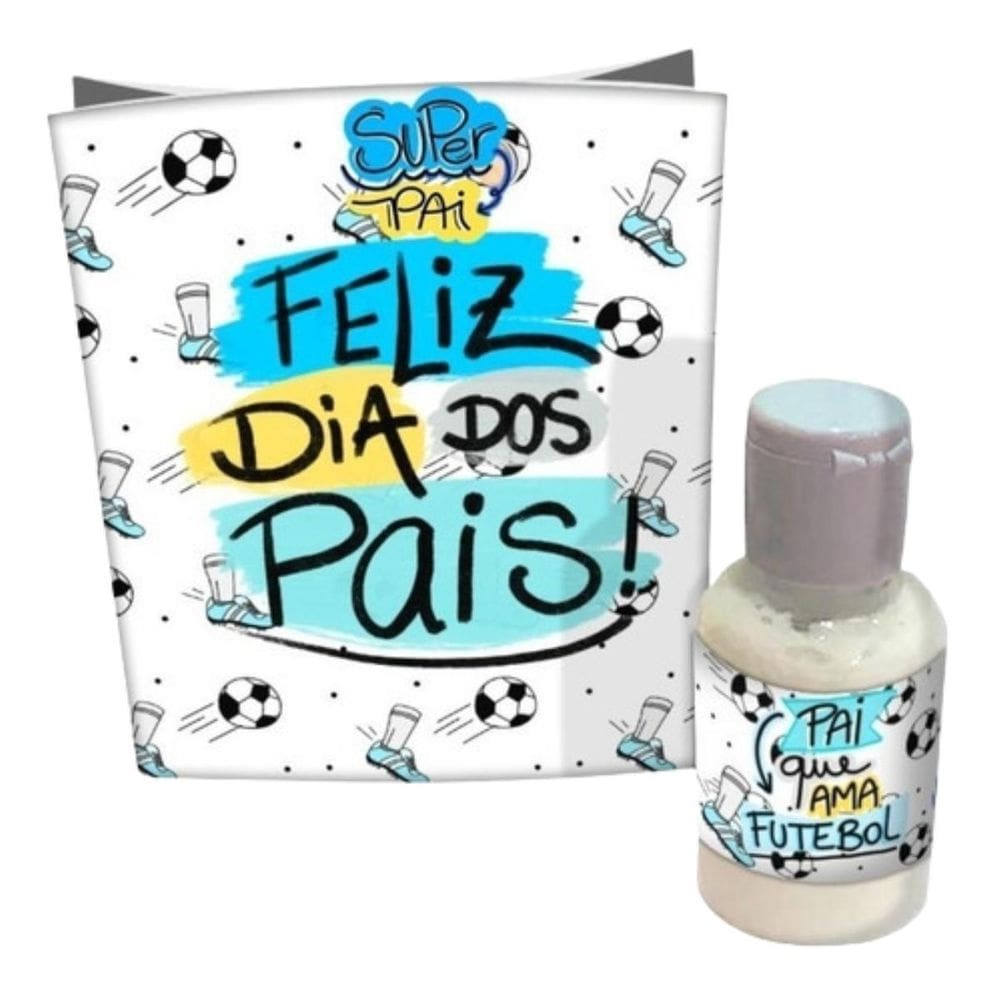 10 Sacolinhas Dia Dos Pais Com Pós Barba - Futebol