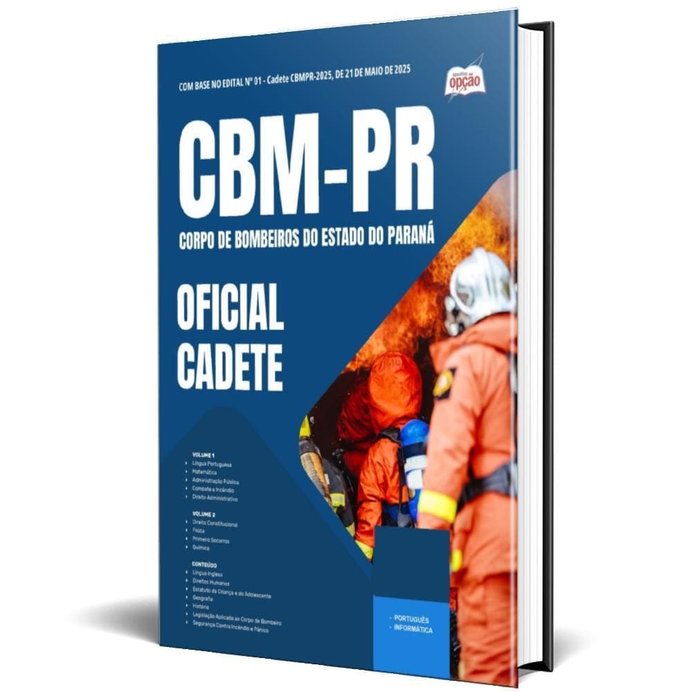 Apostila Cbm Pr 2025 Oficial Cadete