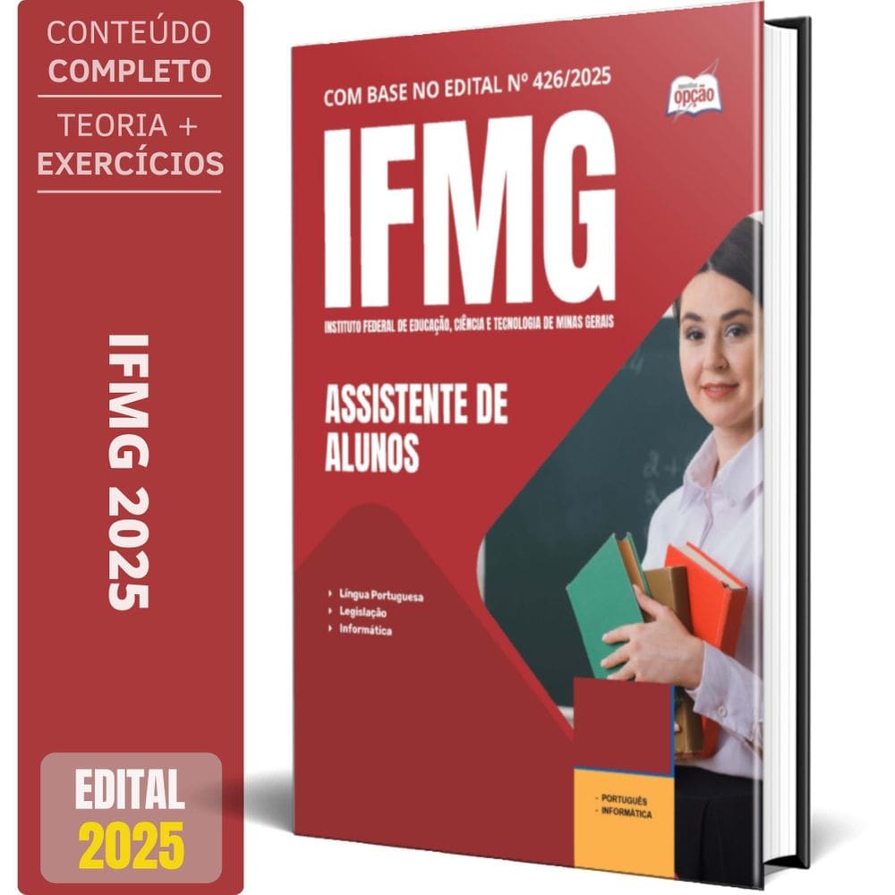 Apostila Ifmg 2025 Assistente De Alunos