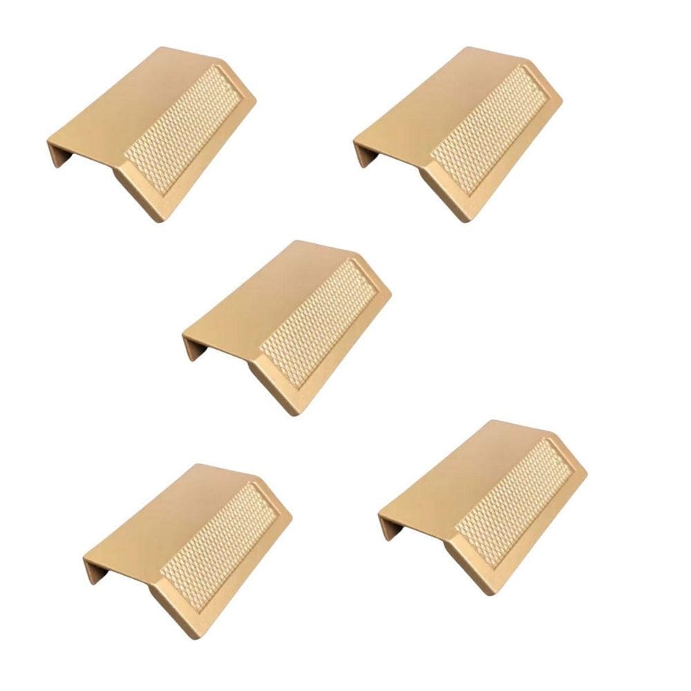 Kit 5 Puxador Citizen 45 Graus P Dourado Matte Fosco Zen