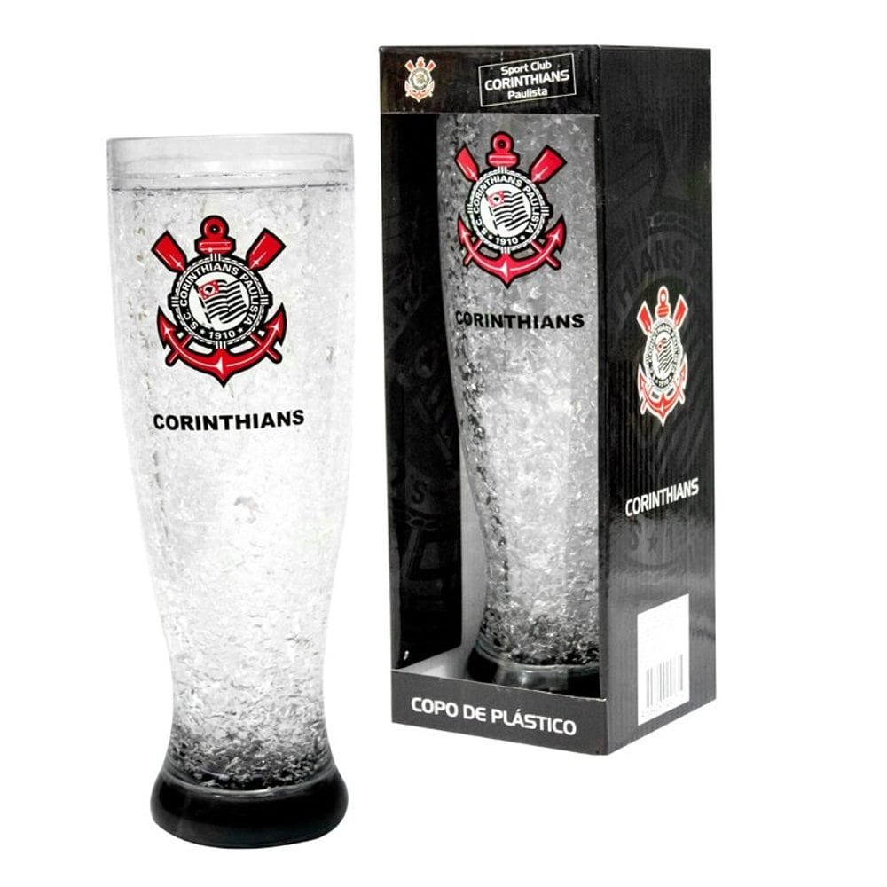 Copo Corinthians com Gel 350ml