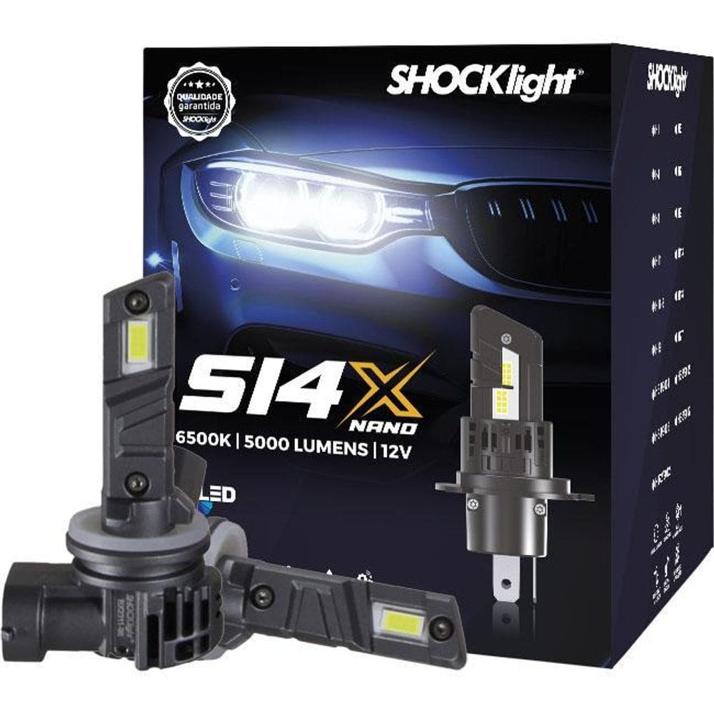 Lâmpada Led Shocklight S14X S14 X Nano H27 5000 Lumens 6500K