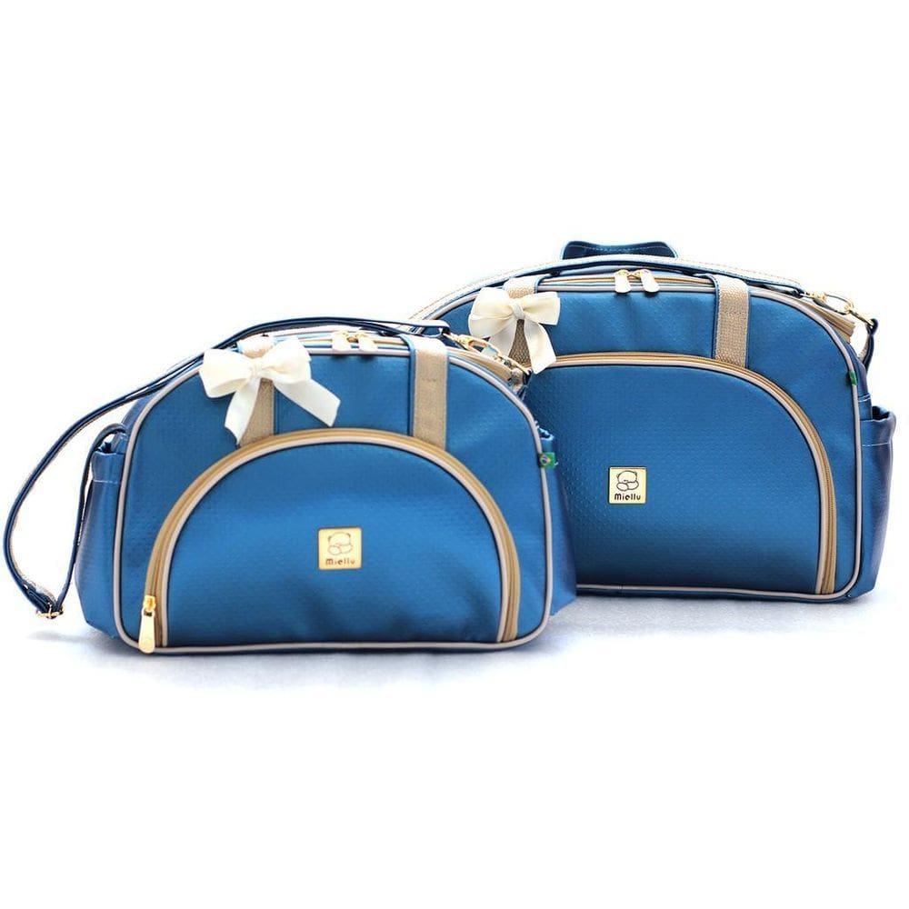 Kit Bolsas Maternidade Bebe Miellu - Prática - G, P Trocador