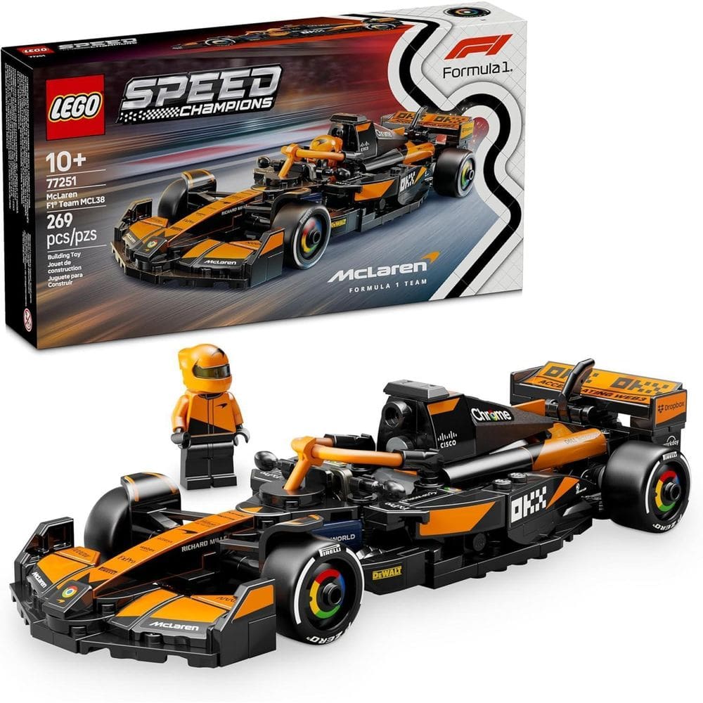 Lego Speed Champions Carro Mclaren F1 Team Mcl38 77251