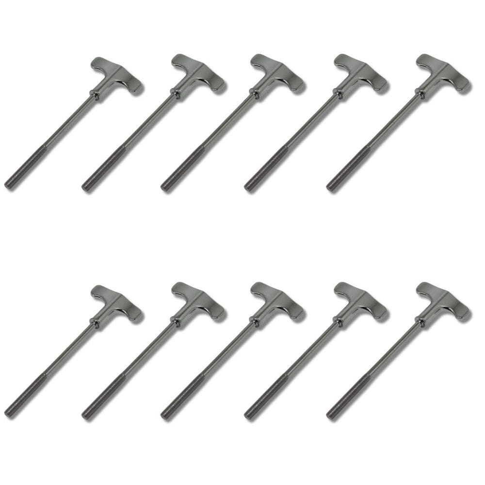 Kit 10 Parafuso De Afinação 6Mm Bumbo