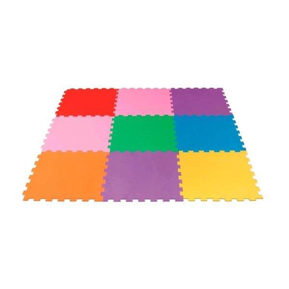 Tapete de Eva Colorido 9 peças 5 mm - Bang Toys 201