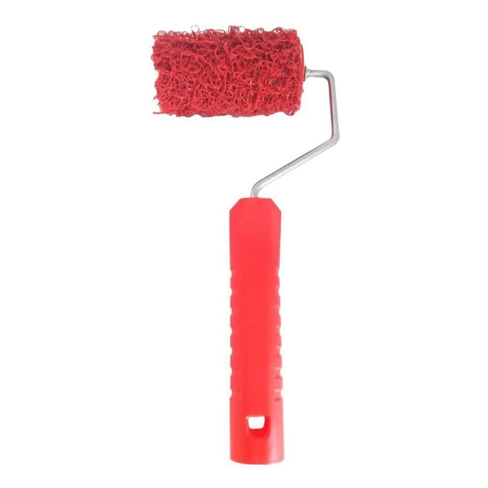 Rolo Textura Rustica Atlas 10Cm Cabelo Anjo