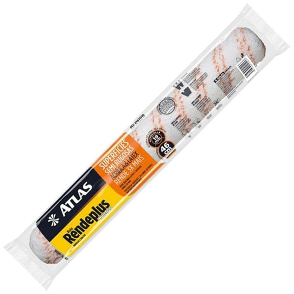 Rolo Microfibra Big Alto Rendimento Rende Plus Atlas 46Cm