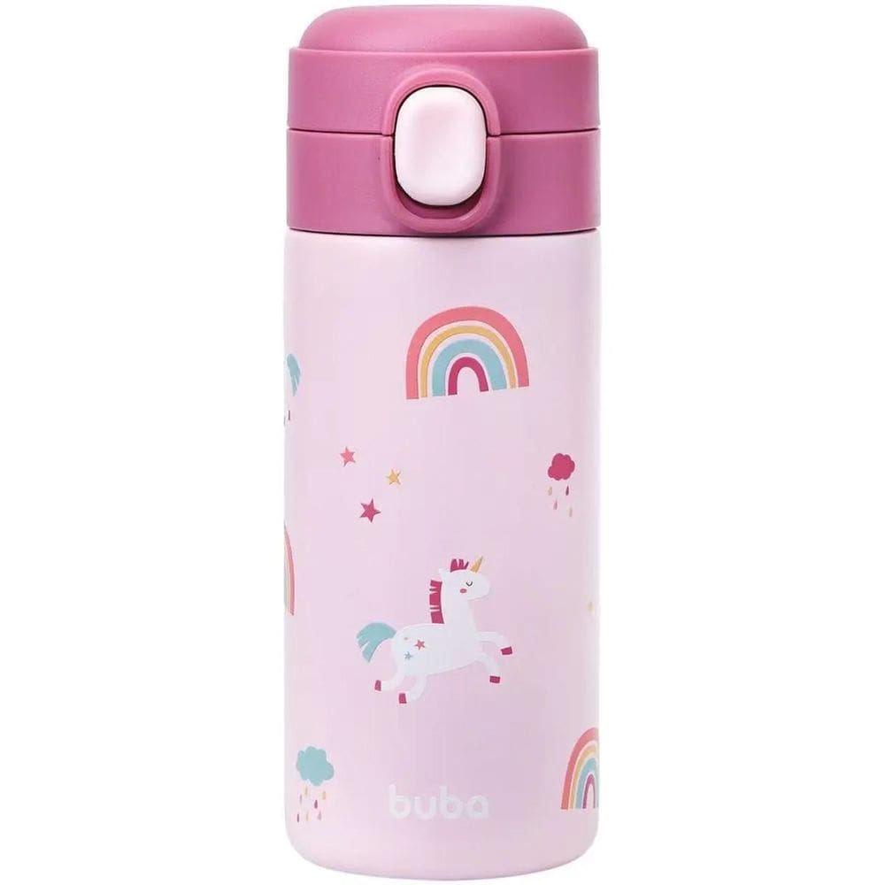 Buba Copo Térmico Parede Dupla Magic Rosa 320Ml