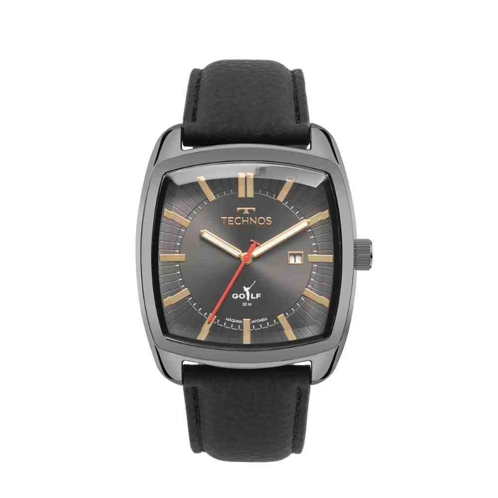 Relógio Cinza Masculino Technos Golf Grafite 2115Tuz/0P