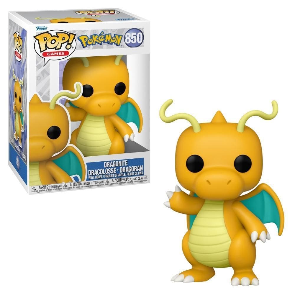 Boneco Funko Pop Pokémon - Dragonite  Emea